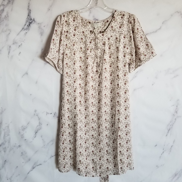 LUCKY BRAND Shift Floral Print Dress - Picture 3 of 15